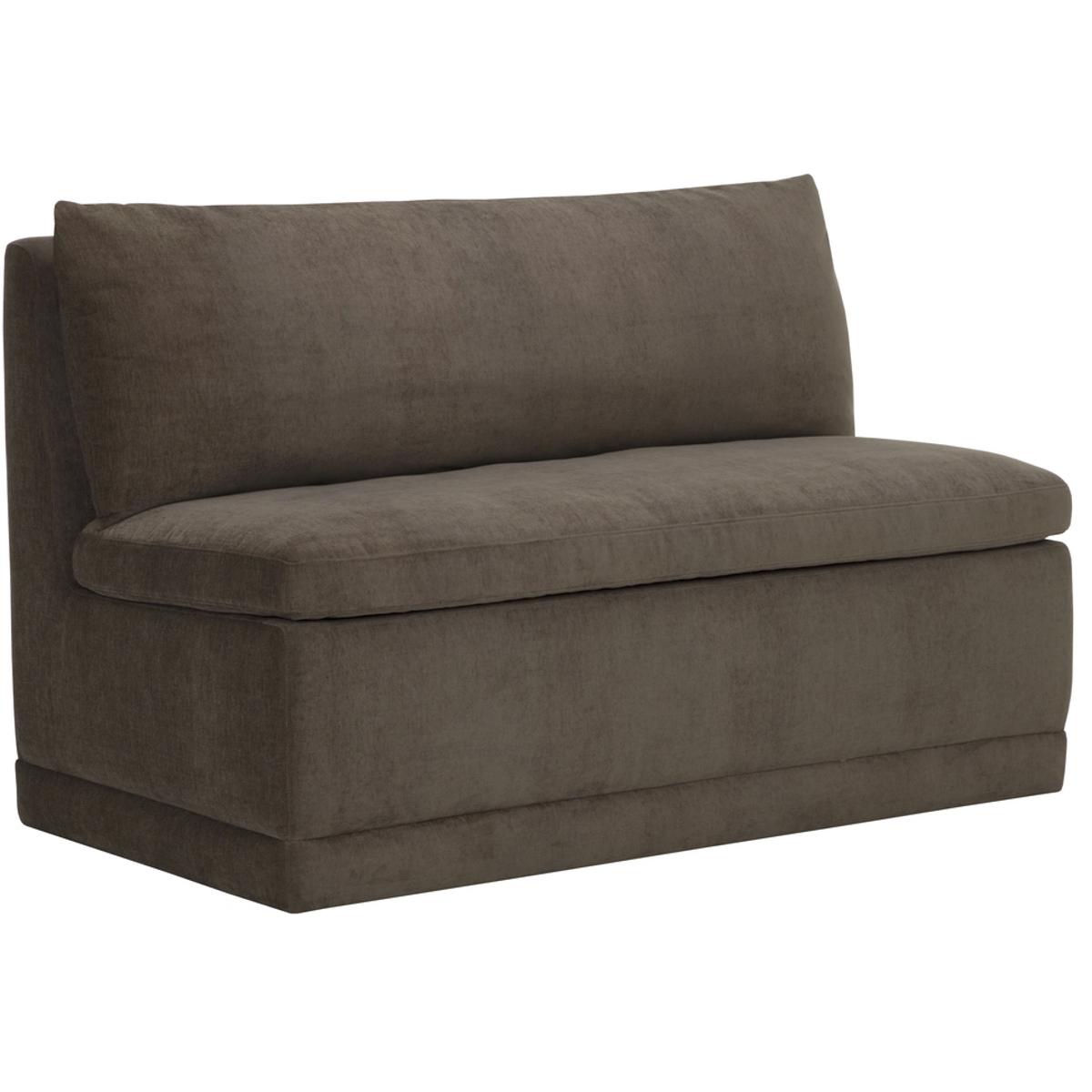 SUNPAN 112851 Donatella Danny Dusty Brown Banquette